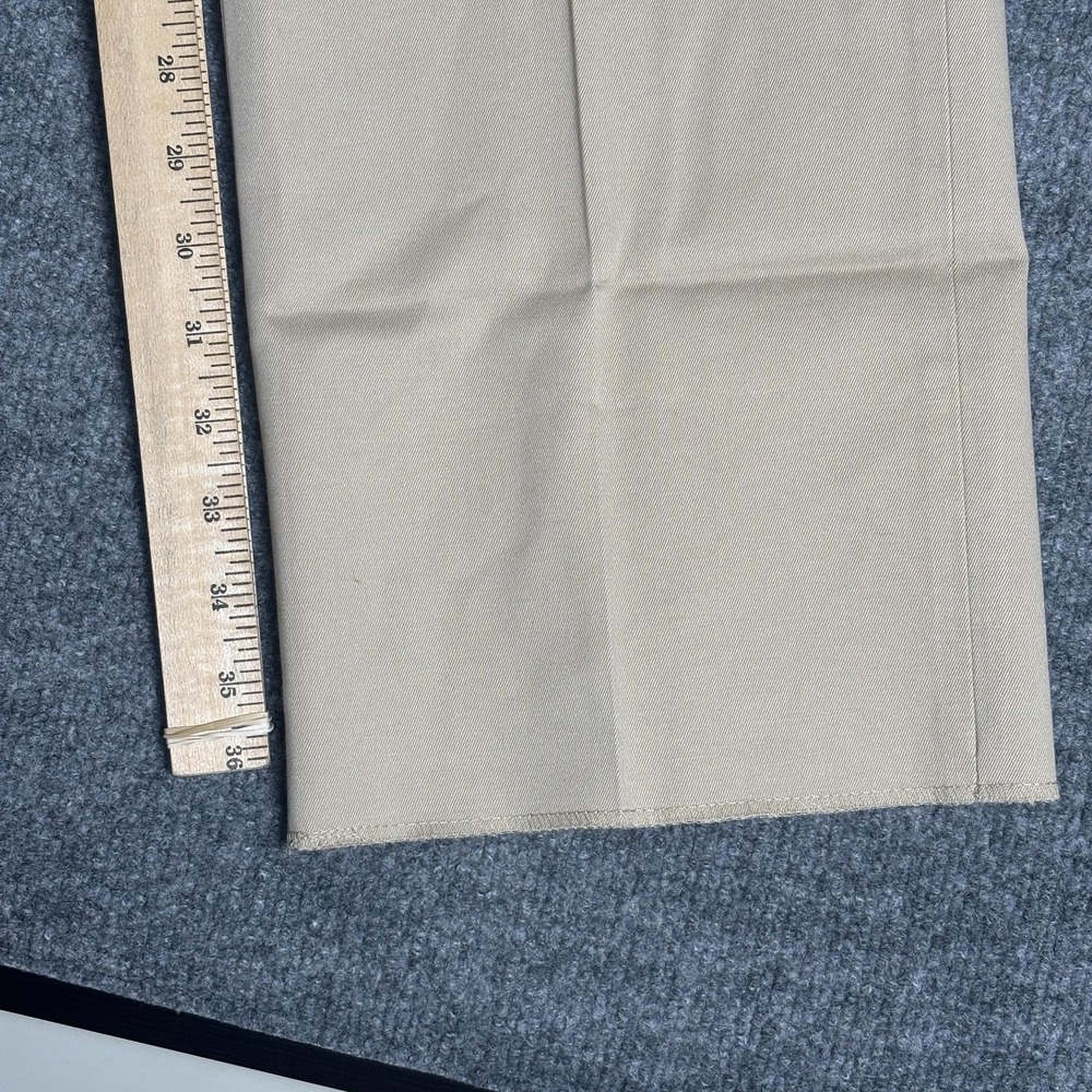 Bobby Jones Players Pants Mens 35x33 Camel Khaki Cotton‎ Chino Golf Flat Front - Picture 13 of 14